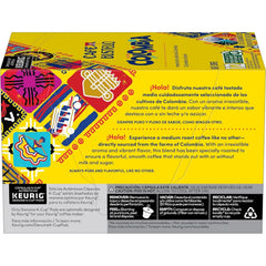 Café Bustelo Colombia Medium Roast Coffee, 72 Keurig K-Cup Pods